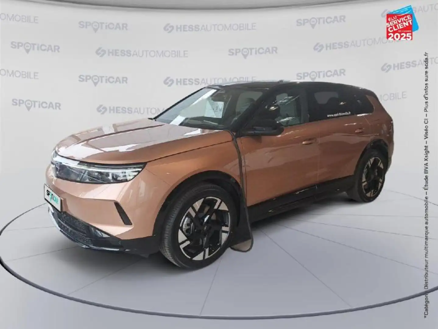 Opel Grandland Electric 213ch Batterie 73 kWh GS Orange - 1