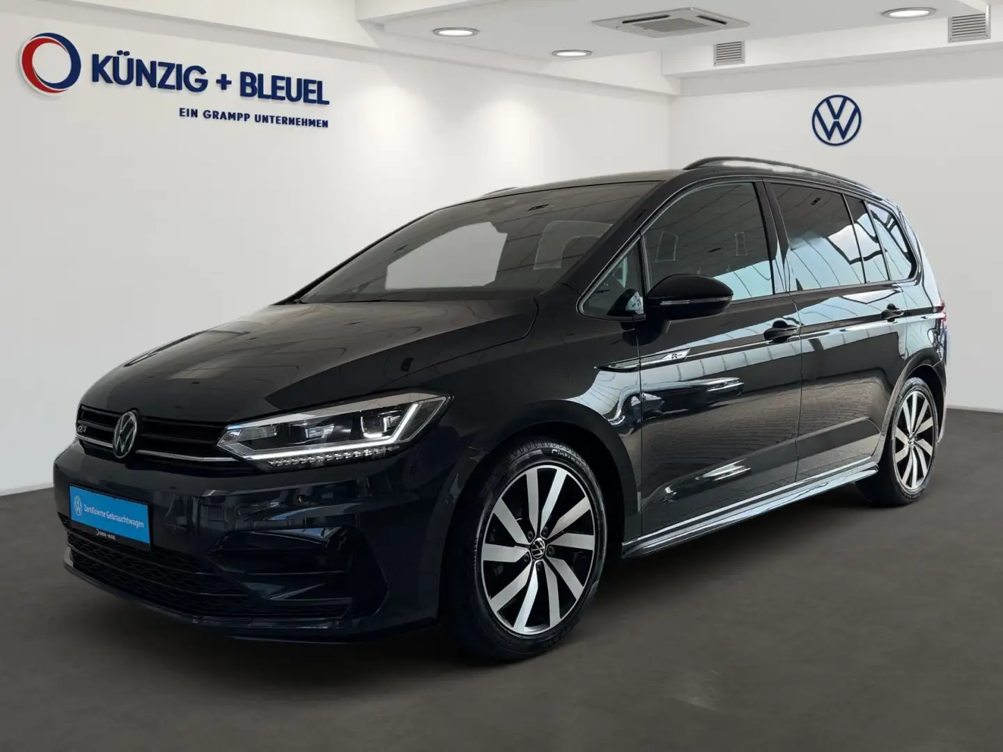 Volkswagen Touran R-Line 2,0 TDI DSG*NAV*STZHZG*AHK*ACC*KEY Gris - 2