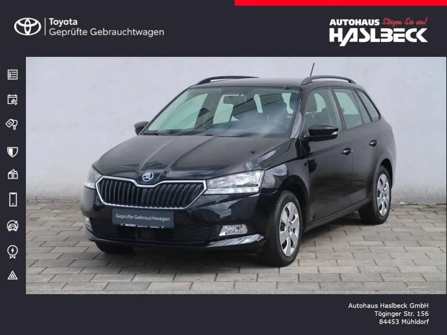 Skoda Fabia Combi 1.0 TSI Ambition Negru - 1