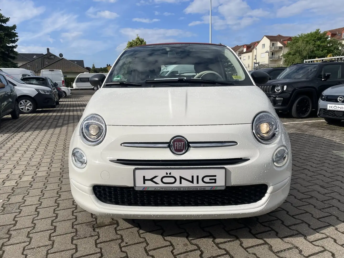 Fiat 500C 1.0 Klima*Carplay*Einparkhilfe Weiß - 2
