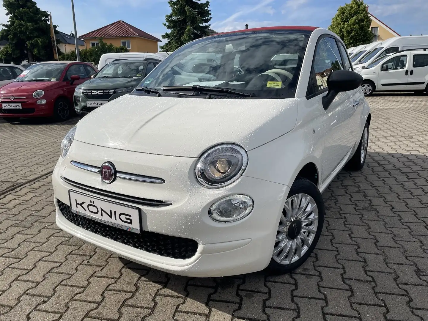 Fiat 500C 1.0 Klima*Carplay*Einparkhilfe Weiß - 1