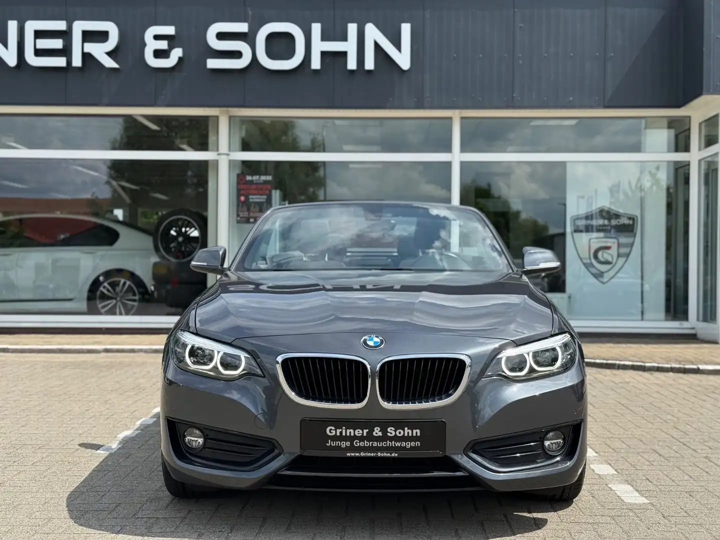 BMW 218 i Cabrio Advantage,M Interieur,Shz.3,49% Gris - 2