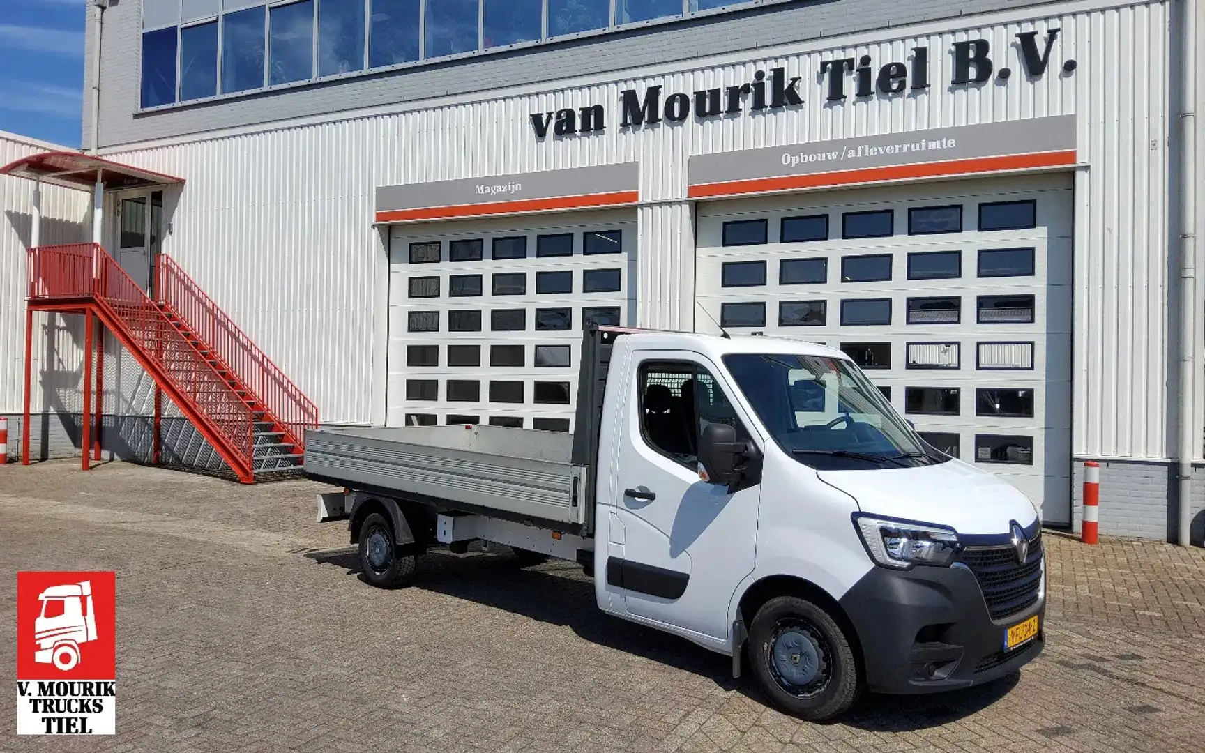 Renault Master 130.35 OPEN LAADBAK LENGTE 3.85 METER - EURO 6 - V Blanco - 1