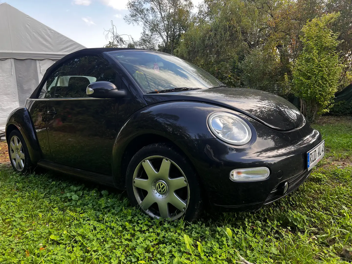 Volkswagen New Beetle 1.9 TDI 2. Hand! Schwarz - 1