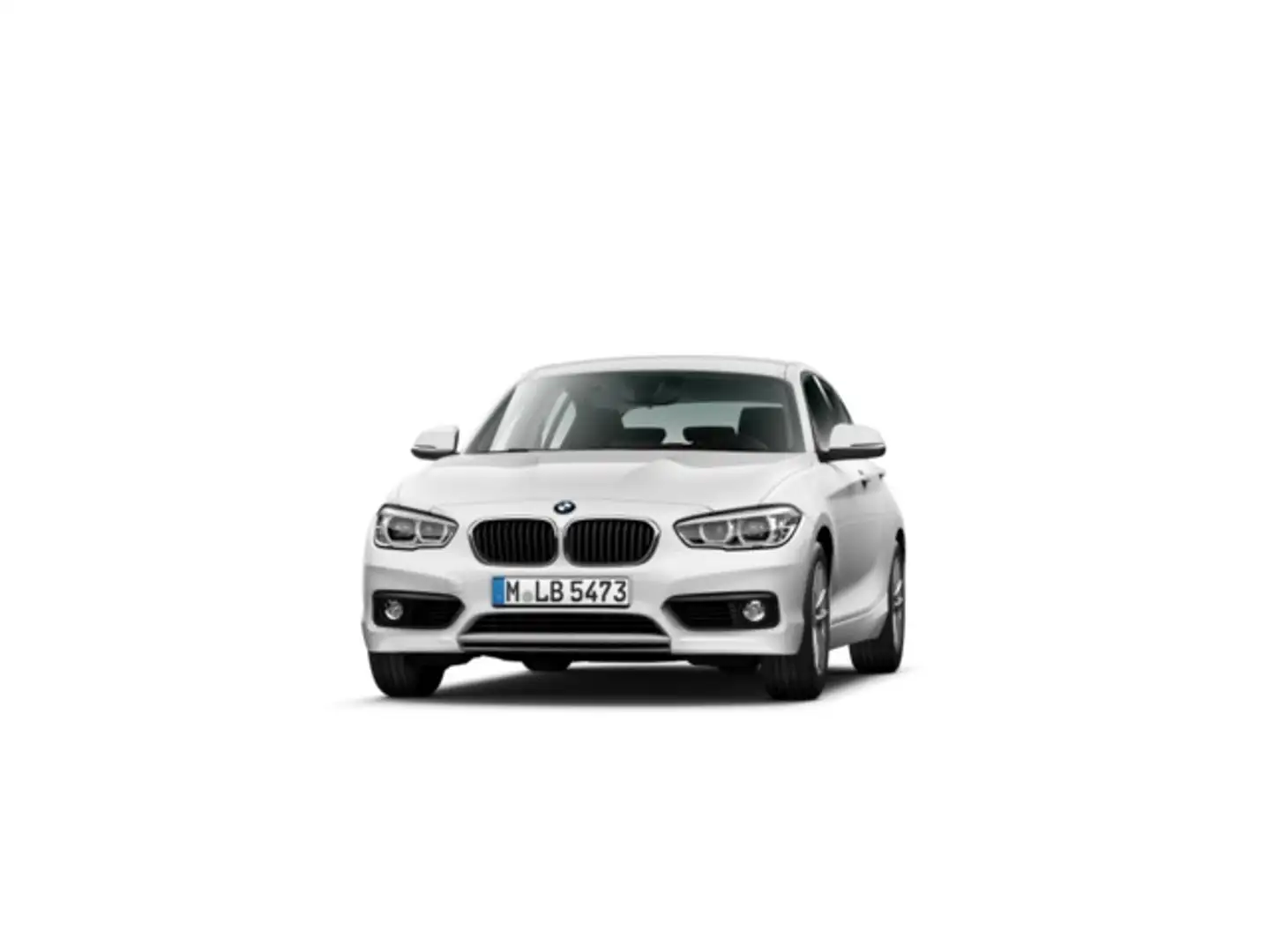BMW 116 116d Blanc - 2