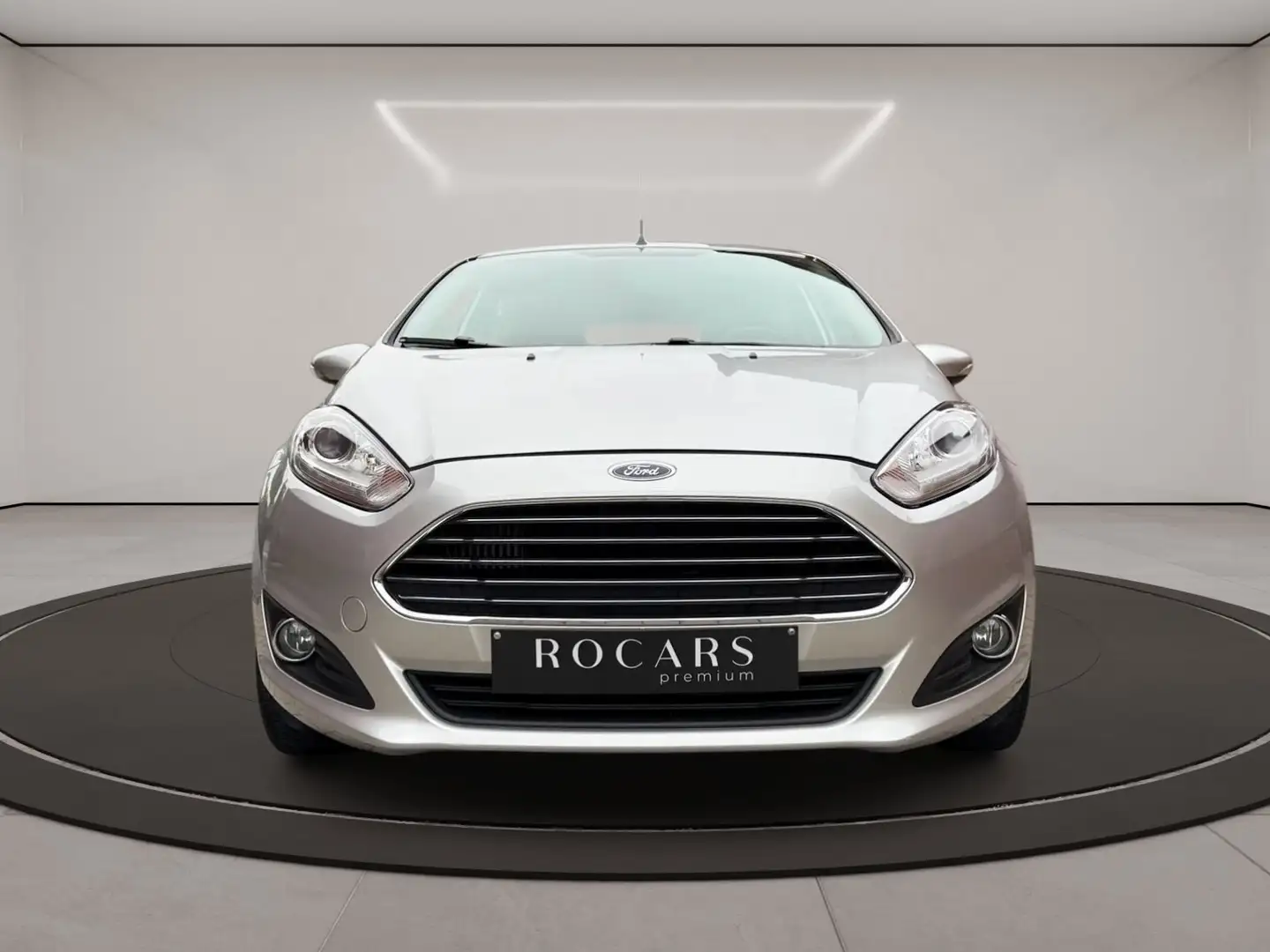 Ford Fiesta Fiesta 1.5 TDCi *1ER PROPR*5 PORTE*GARANTIE 12MOIS Gris - 2