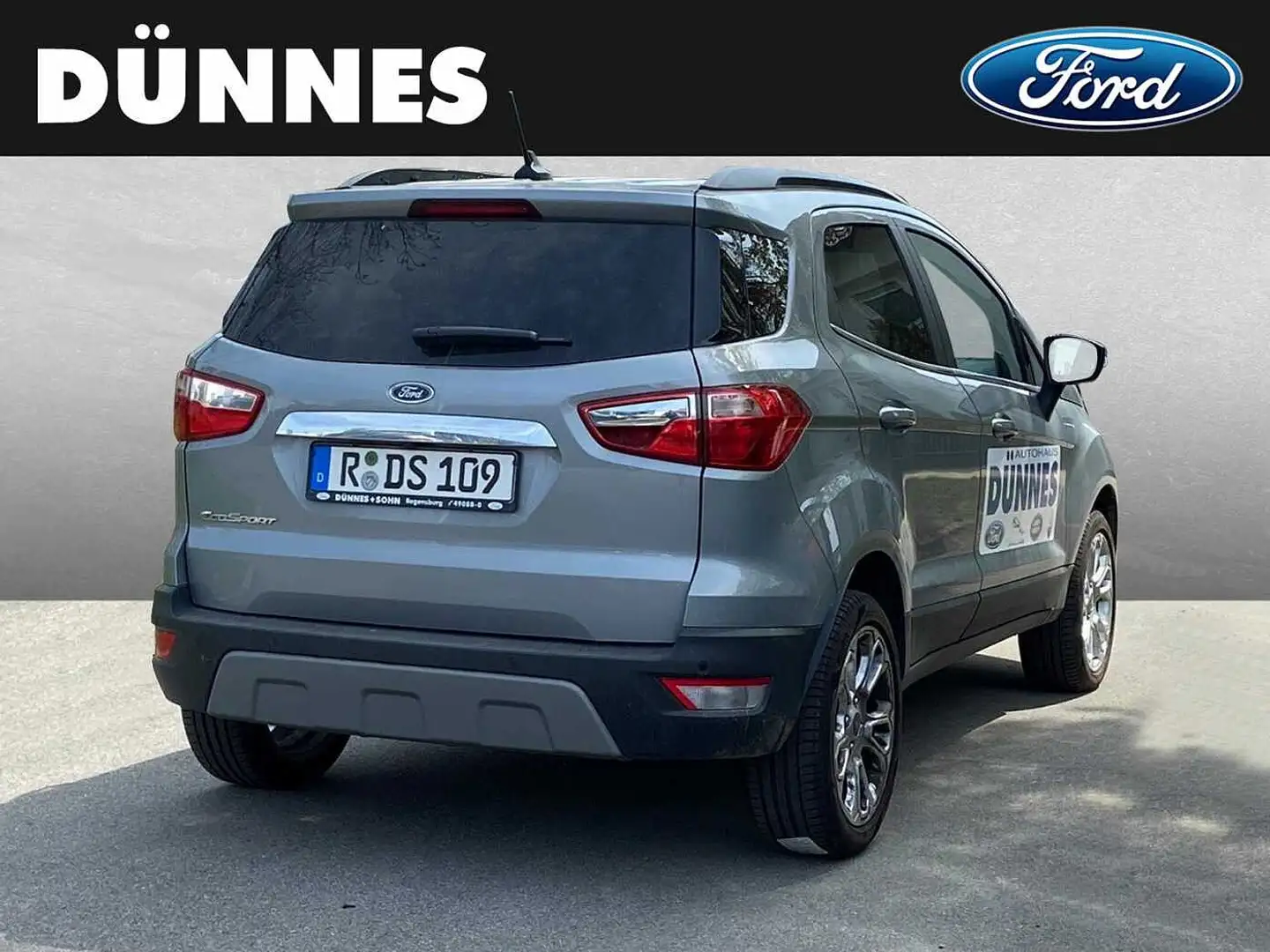 Ford EcoSport 1.0 EcoBoost TITANIUM Silber - 2