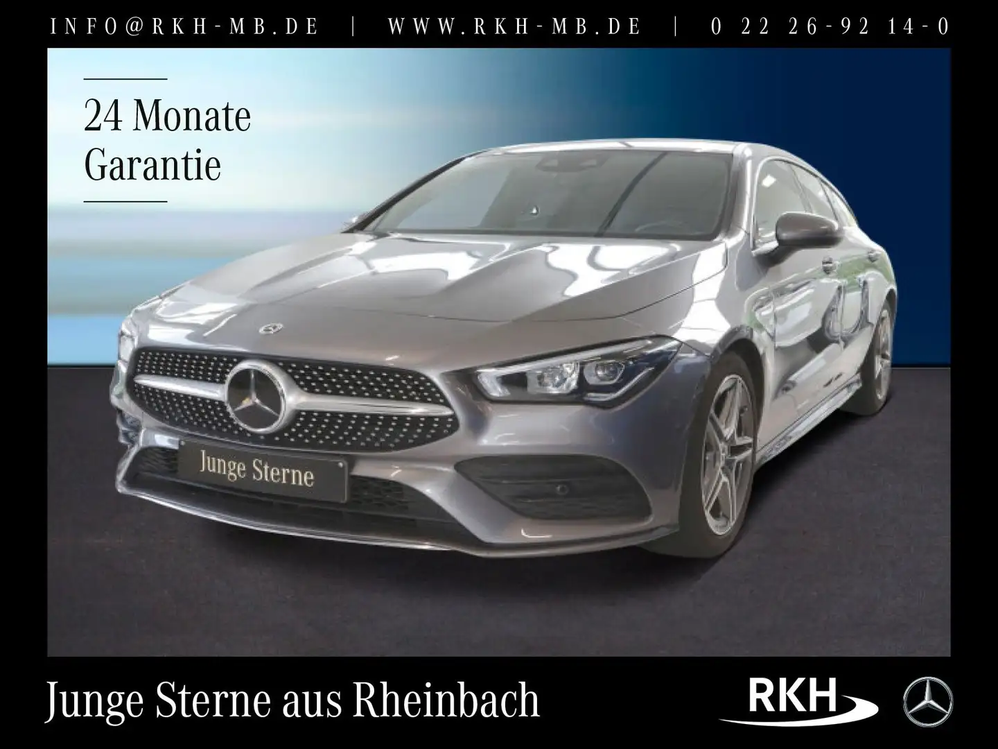 Mercedes-Benz CLA 250 CLA 250 4M SB AMG Line Pano/Kamera/Distr/AHK/LED Gris - 1