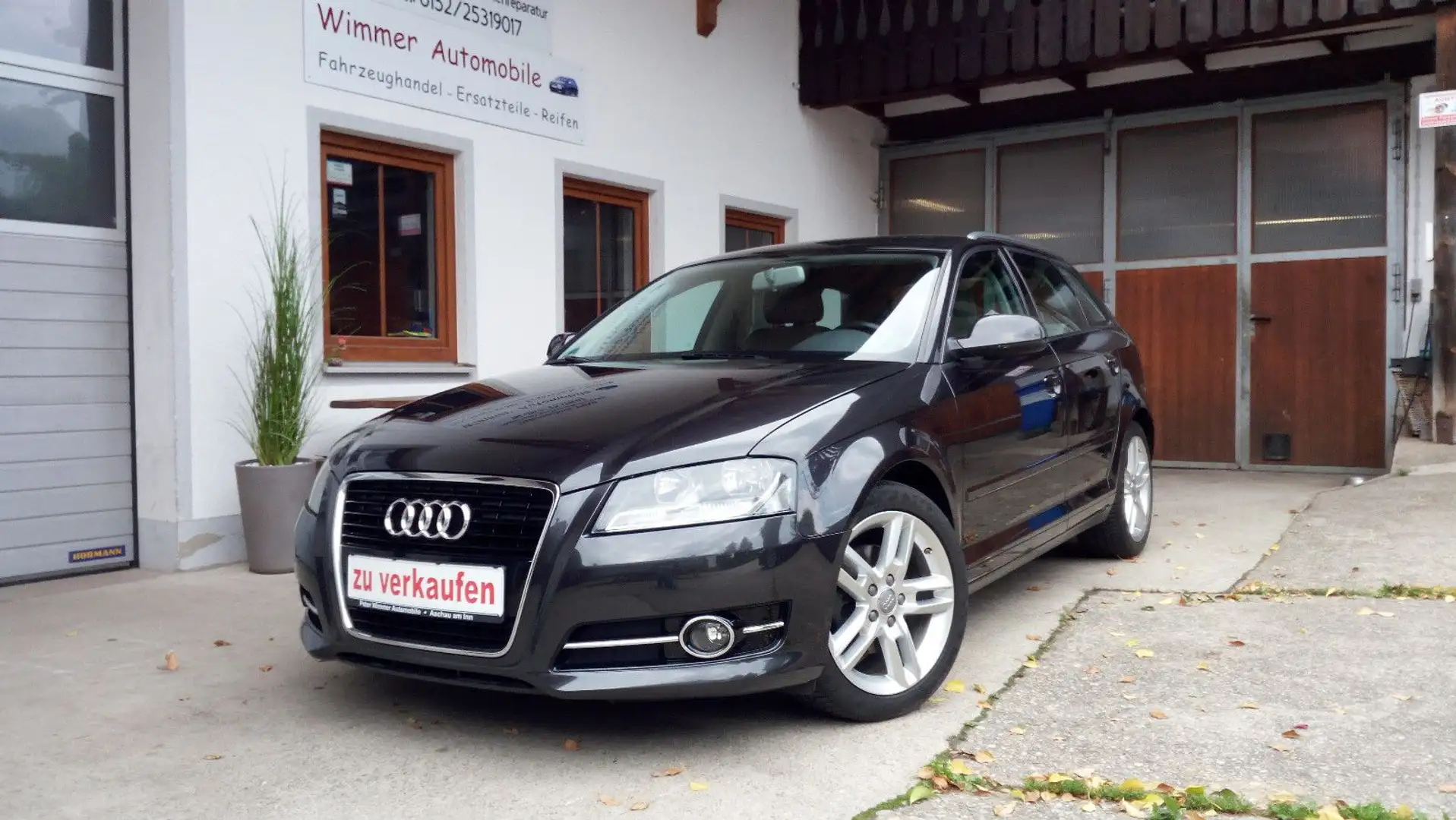 Audi A3 Sportback 1.4 TFSI Ambition Gris - 1