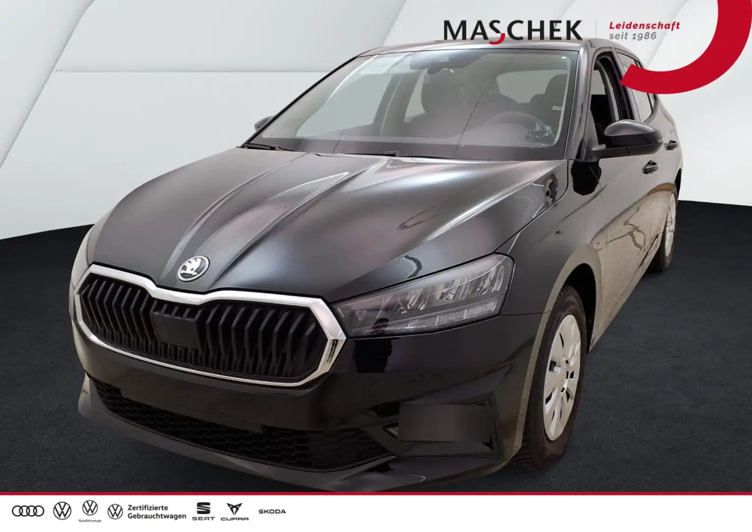 Skoda Fabia Essence 1.0 TSI PDC LED Klima LED PDC Schwarz - 1