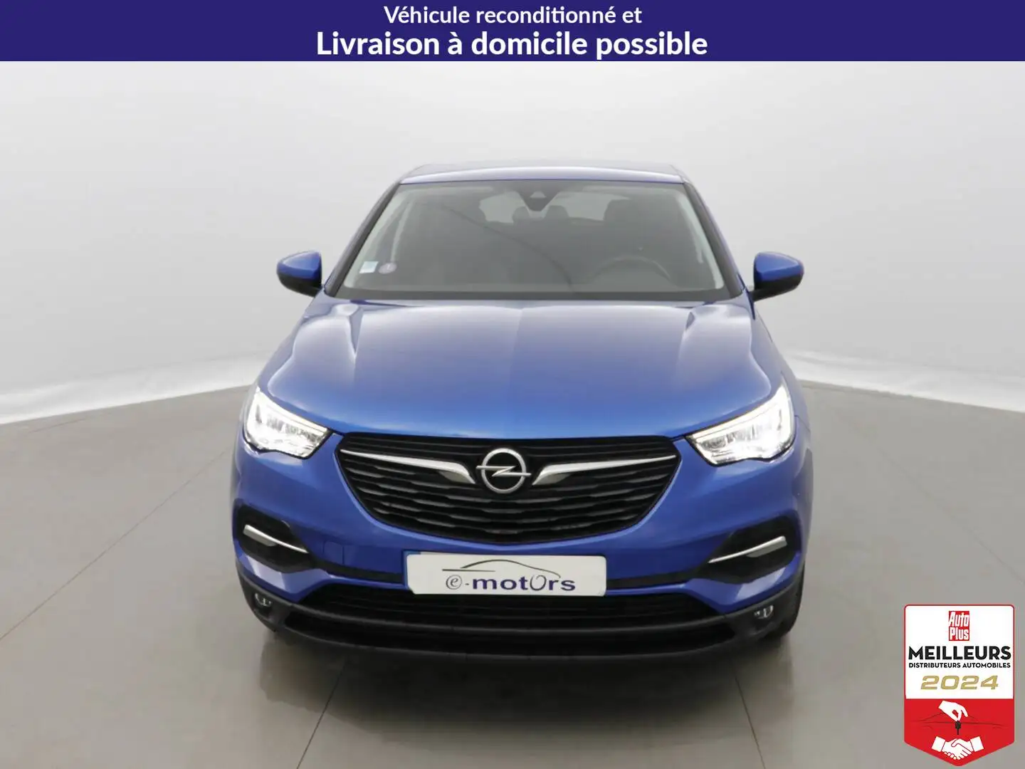 Opel Grandland X 1.2 Turbo 130 BVA8 Edition +GPS +PDC AR/AV Bleu - 2