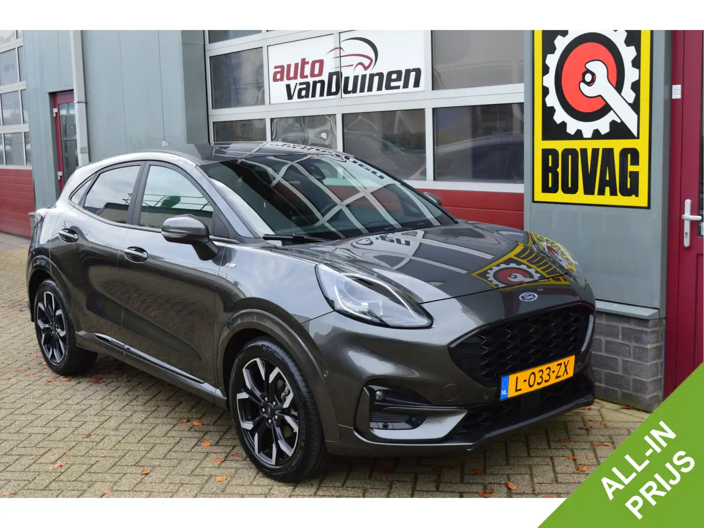 Ford Puma 1.0 EcoBoost Hybrid ST-Line X O.a: Camera, Carplay Gris - 1