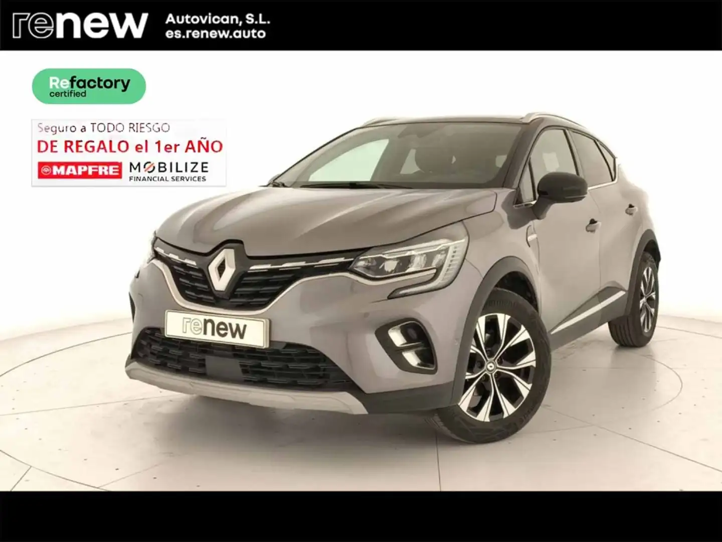 Renault Captur TECHNO TCE 90CV SS Gris - 1