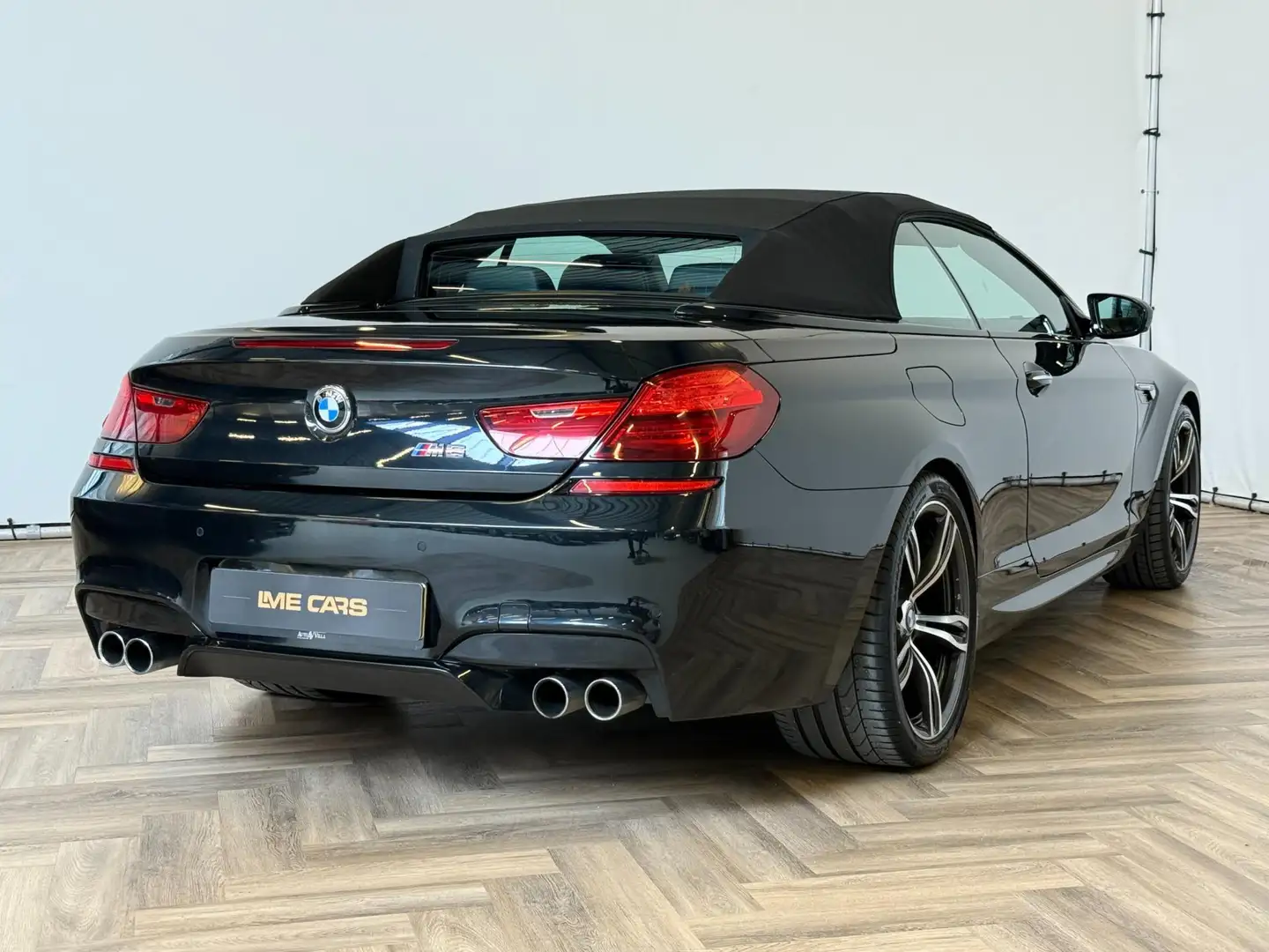 BMW M6 6-serie Cabrio , 560PK , DEALER ONDERHOUDEN , INRU Zwart - 2