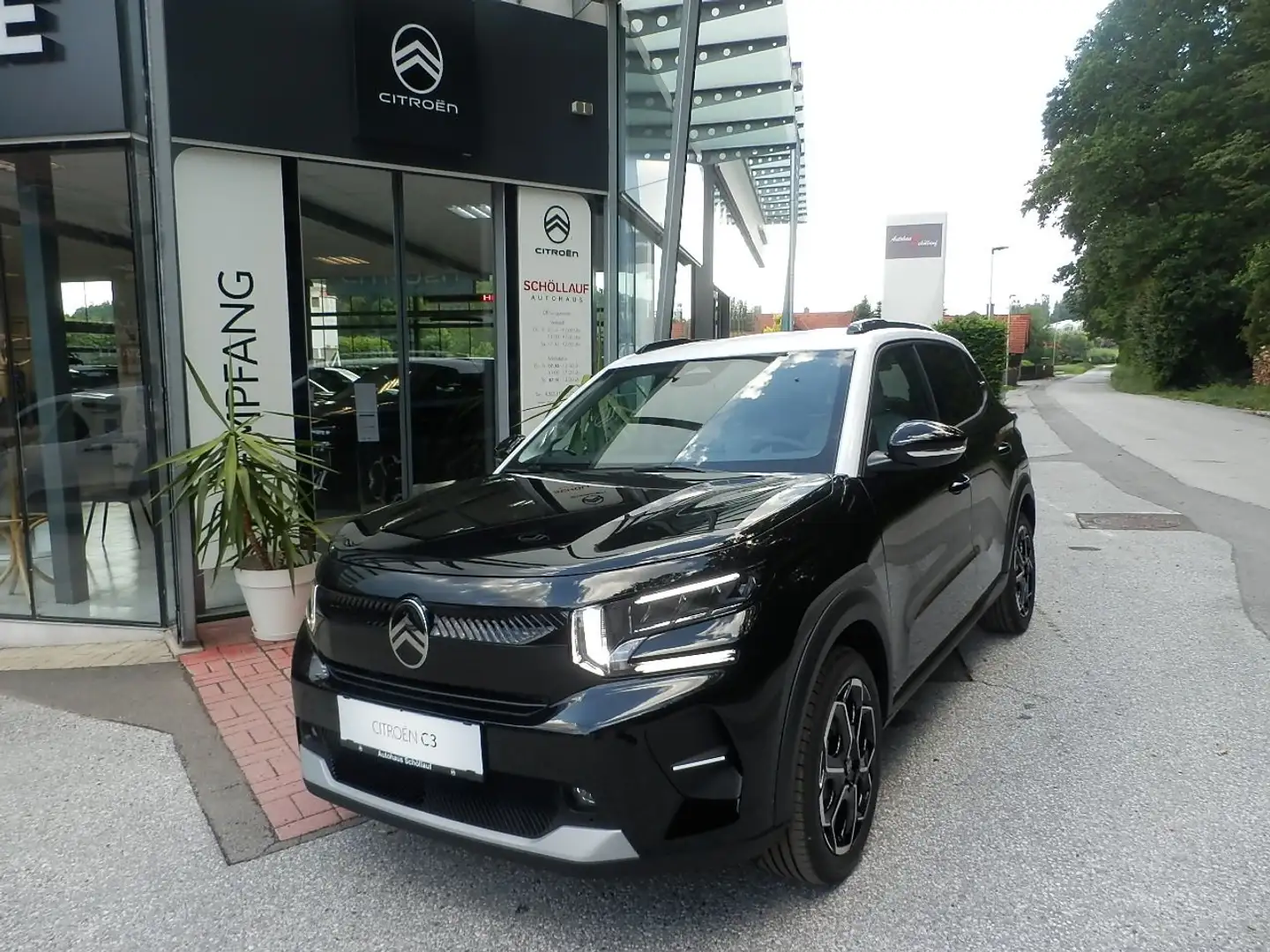 Citroen C3 Turbo 100 MAX mit Winterpaket Schwarz - 1