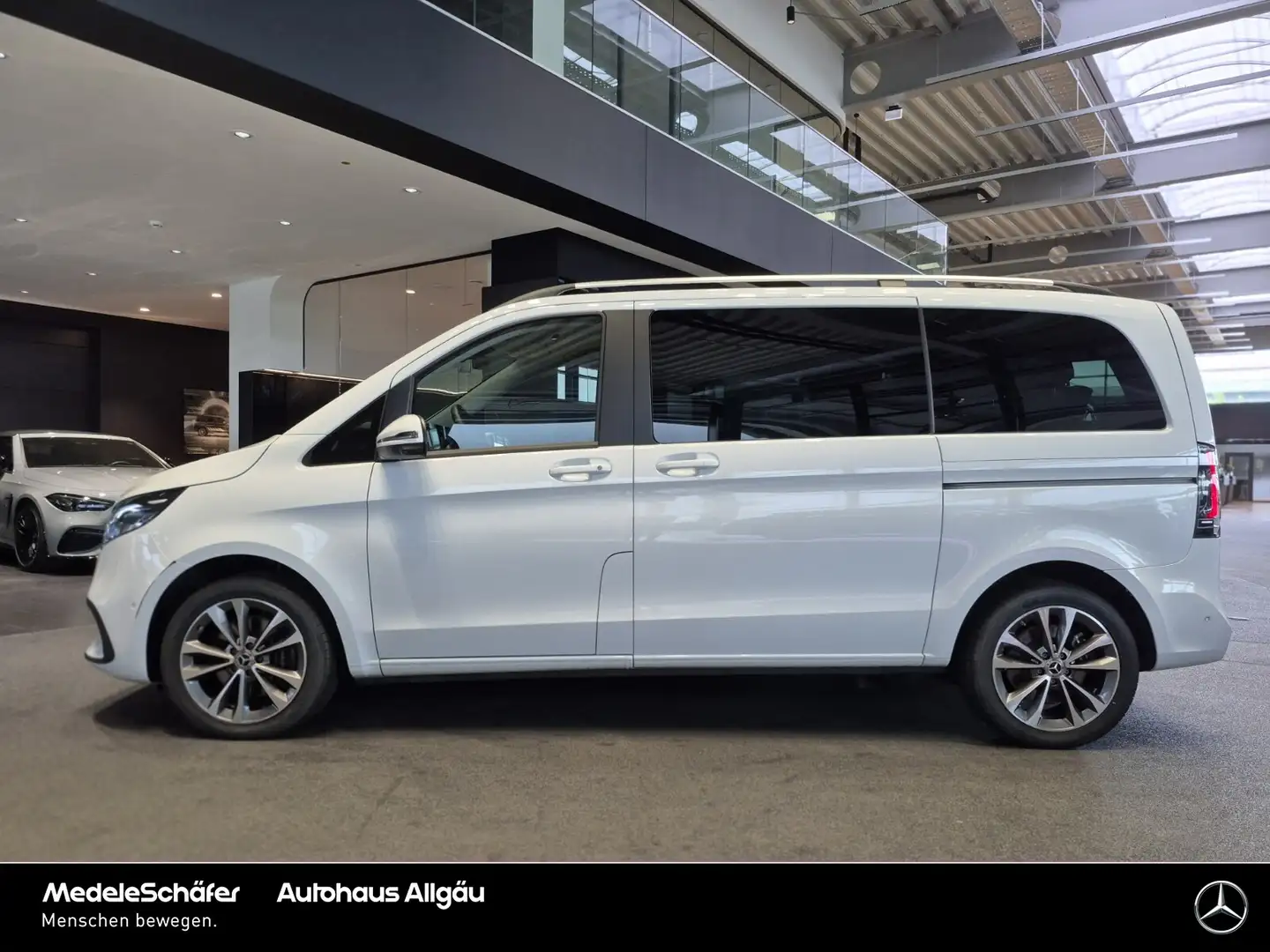 Mercedes-Benz V 300 V 300 d 4MATIC STYLE K MULTIBEAM LENKRADHEIZUNG 4m Weiß - 2