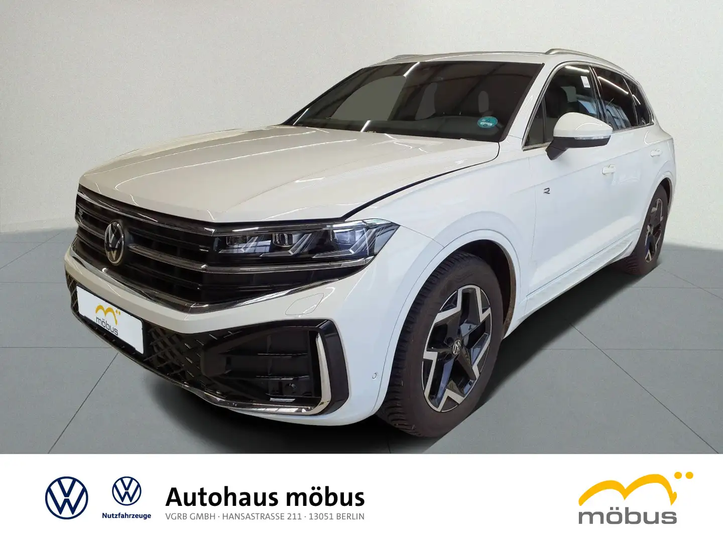 Volkswagen Touareg 3.0 TDI R-Line 4Motion*ACC*HUD*MATRIX* Weiß - 2