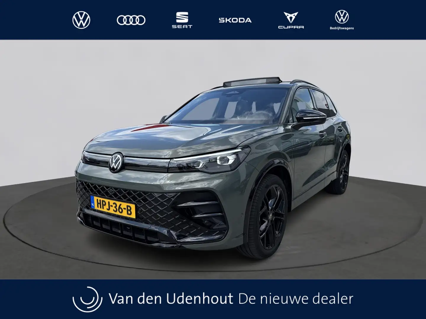 Volkswagen Tiguan R-Line-Edition 1.5 eHybrid 150 kW / 204 pk SUV 6 v Grün - 1