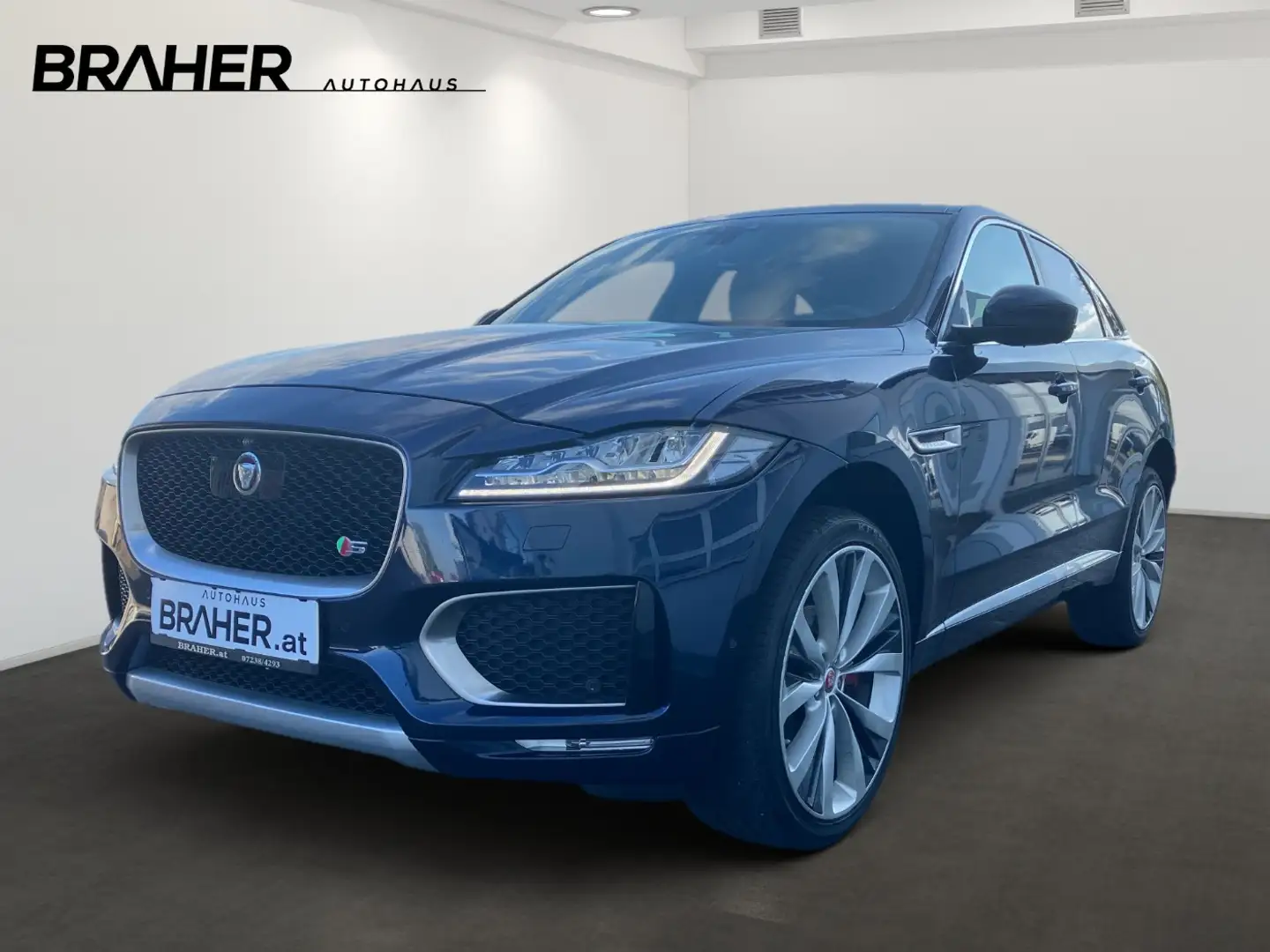 Jaguar F-Pace 30d AWD S Ambi CarPlay DAB Leder AUT Bleu - 2