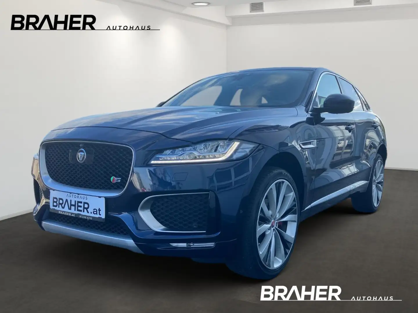 Jaguar F-Pace 30d AWD S Ambi CarPlay DAB Leder AUT Bleu - 1
