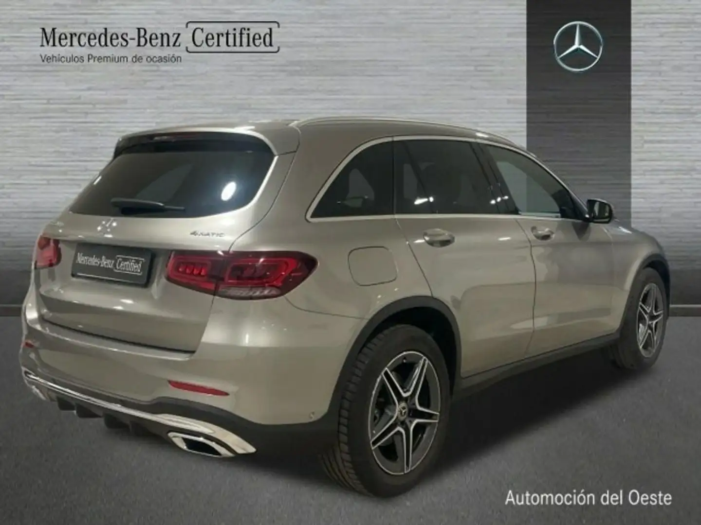 Mercedes-Benz GLC 200 d 4matic amg line (euro 6d) Plateado - 2