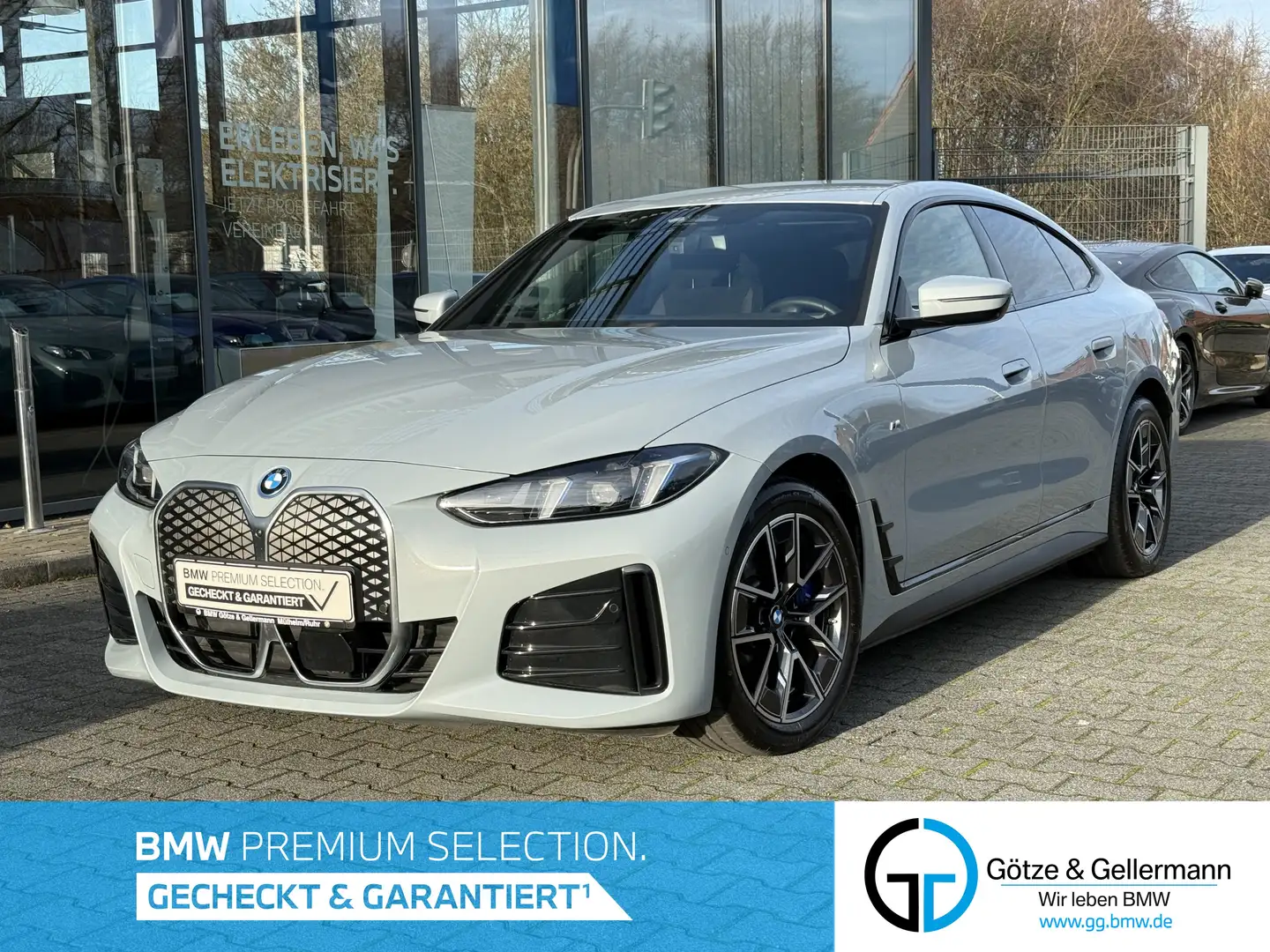 BMW i4 xDrive40 M Sport // Leas.ab EUR582,-inkl. Grau - 1