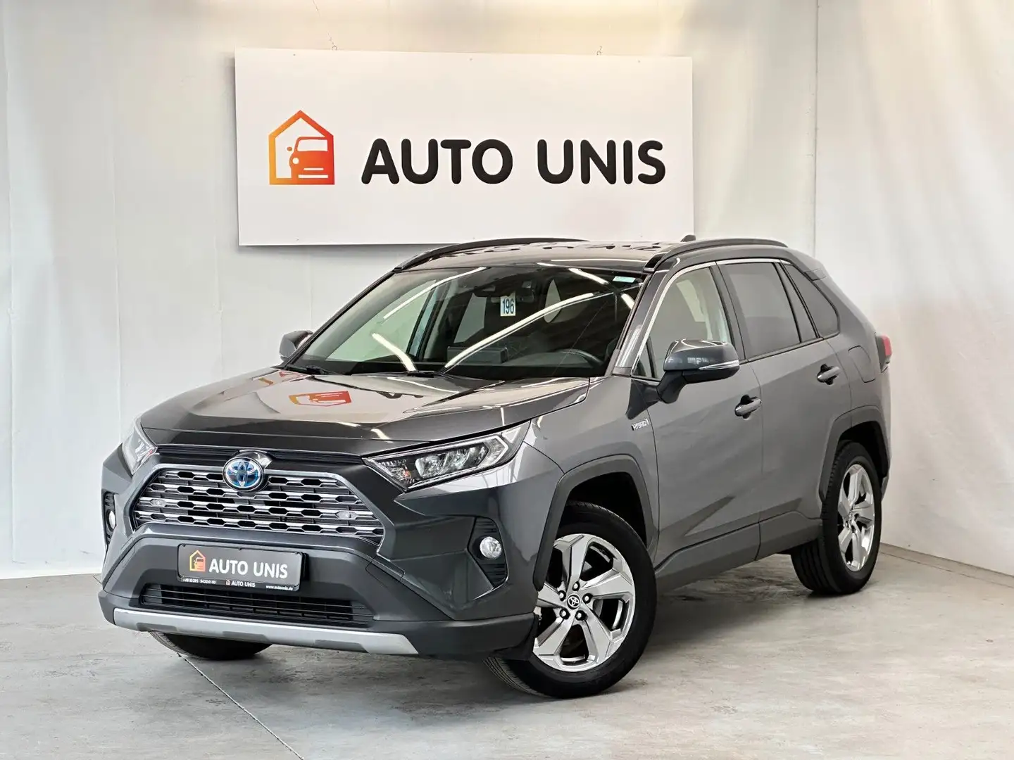 Toyota RAV 4 Hybrid*Kamera*Scheckheft*1.Hand Grau - 1