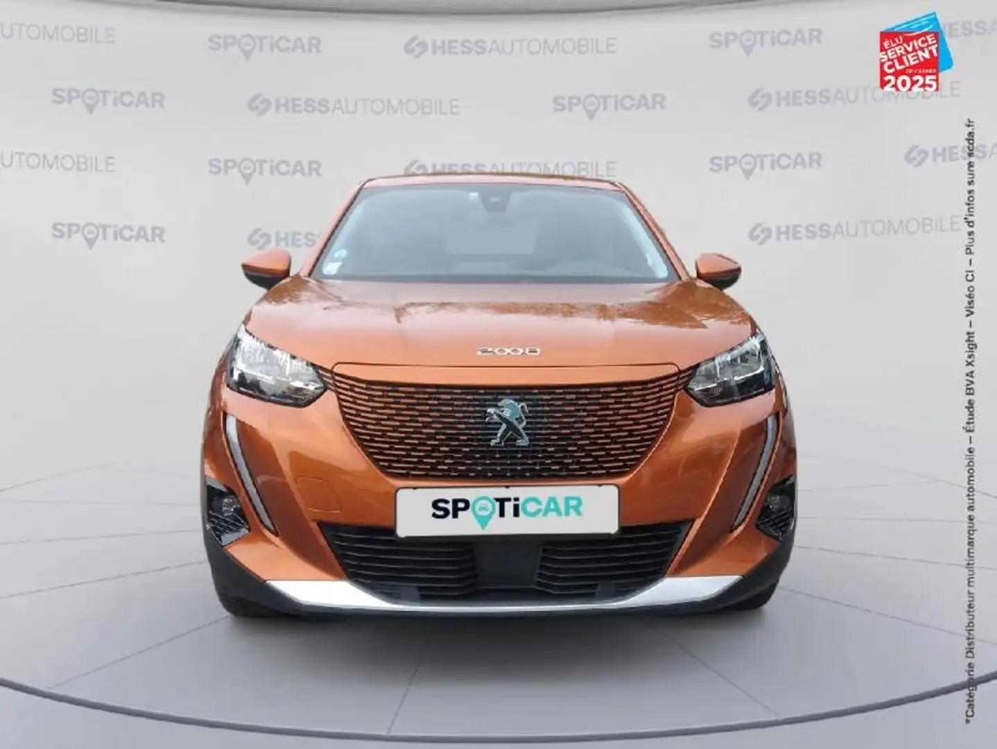 Peugeot e-2008 E-2008 136CH ACTIVE PACK Orange - 2
