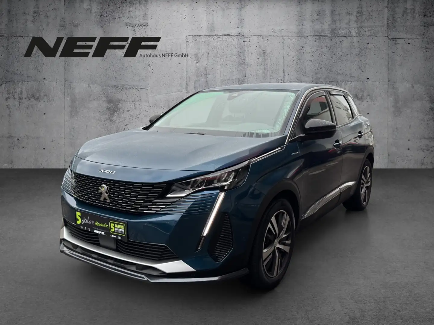 Peugeot 3008 1.6 Plug-In Hybrid4 300 Allure LED, Navi Blau - 2