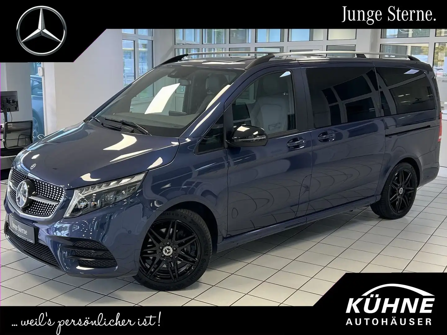 Mercedes-Benz V 300 V300d Avantgarde AMG el.Türen *Junge Sterne* Blau - 1