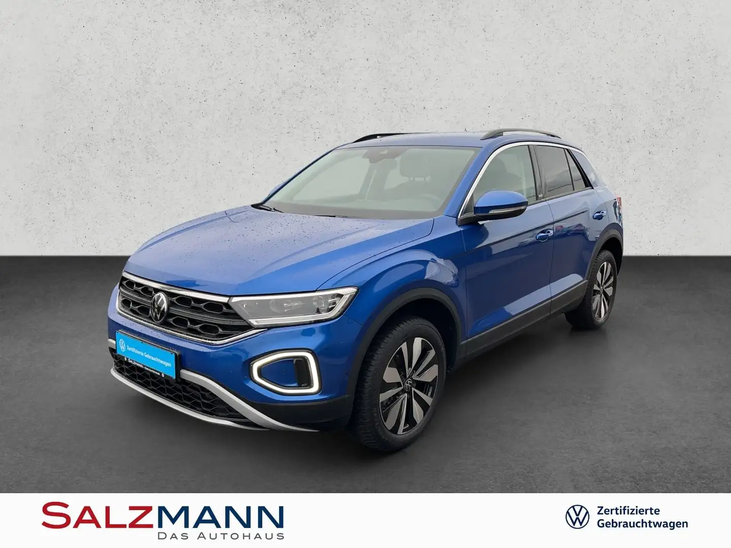 Volkswagen T-Roc 1.5 TSI DSG Move, Navi, LED Plus, Kamera K Blauw - 1