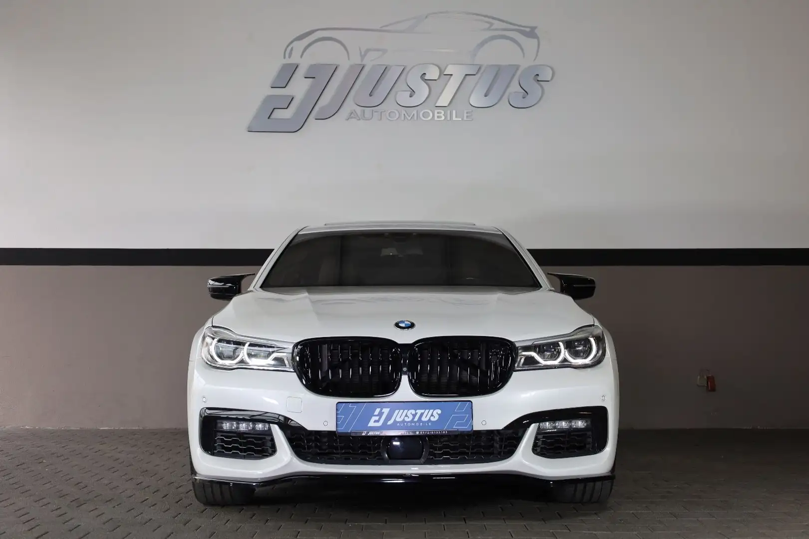 BMW 750 i xDrive/360*/HUD/NIGHT/ACC/AIR/4xSHZ/B&W/R20 Weiß - 2