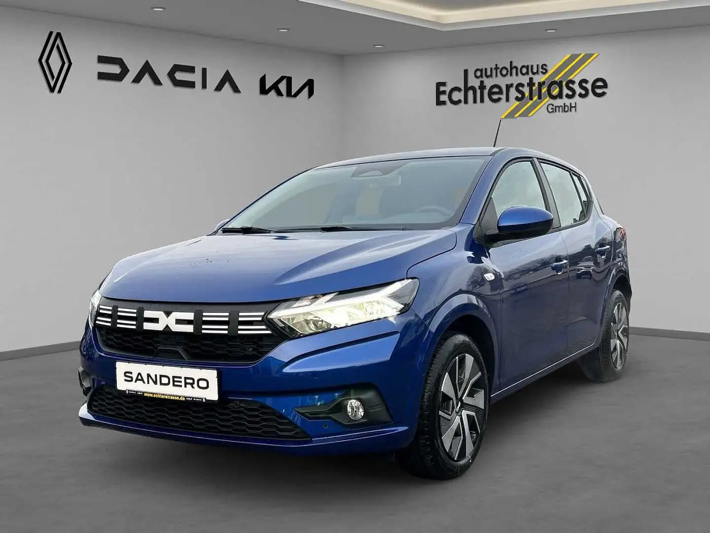 Dacia Sandero Expression TCe 90 auto +SHZ Blau - 2
