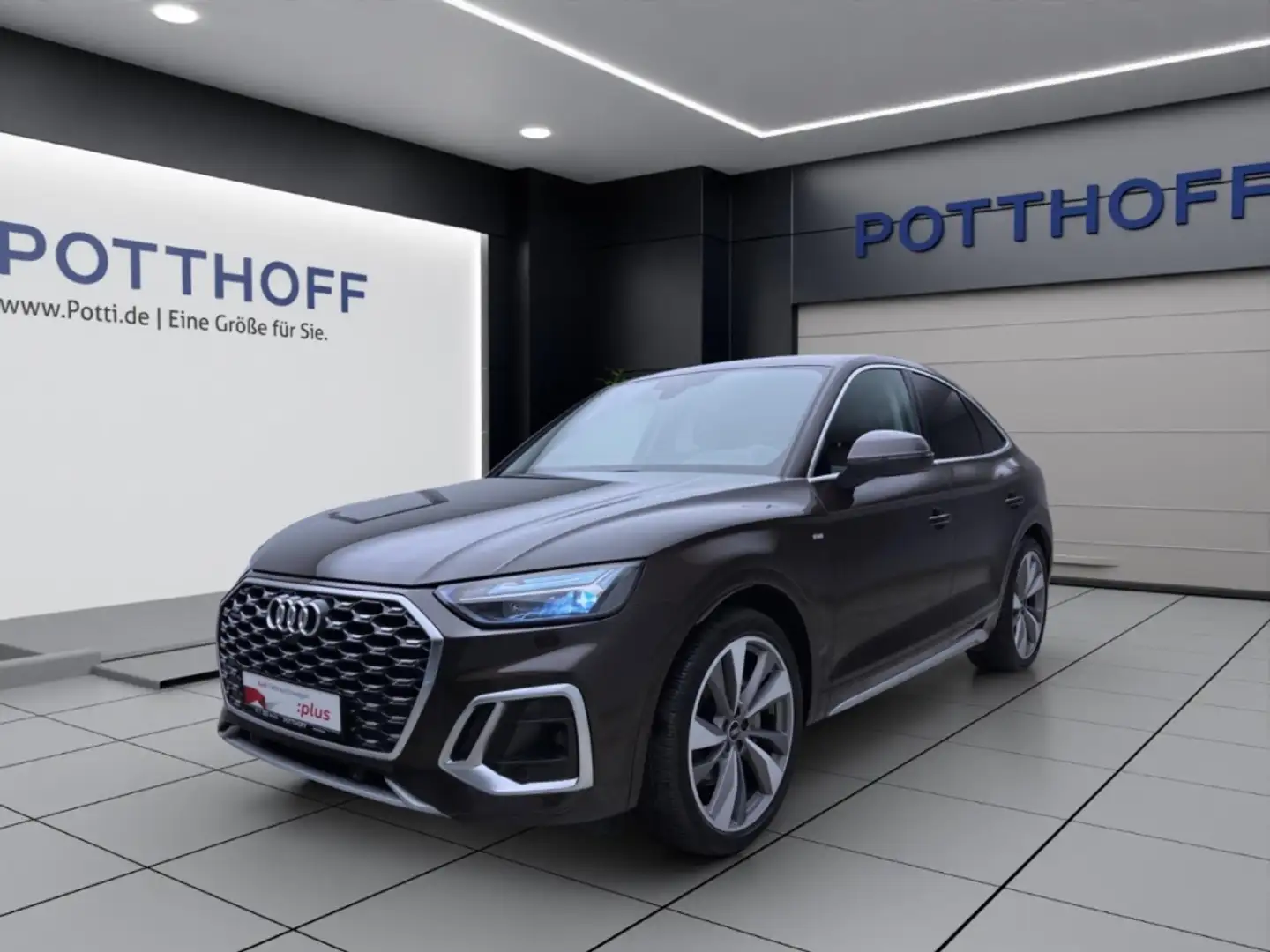 Audi Q5 Sportback 50 TDI Q S LINE PANO NAVI+ LM21 eKLAPPE Braun - 1