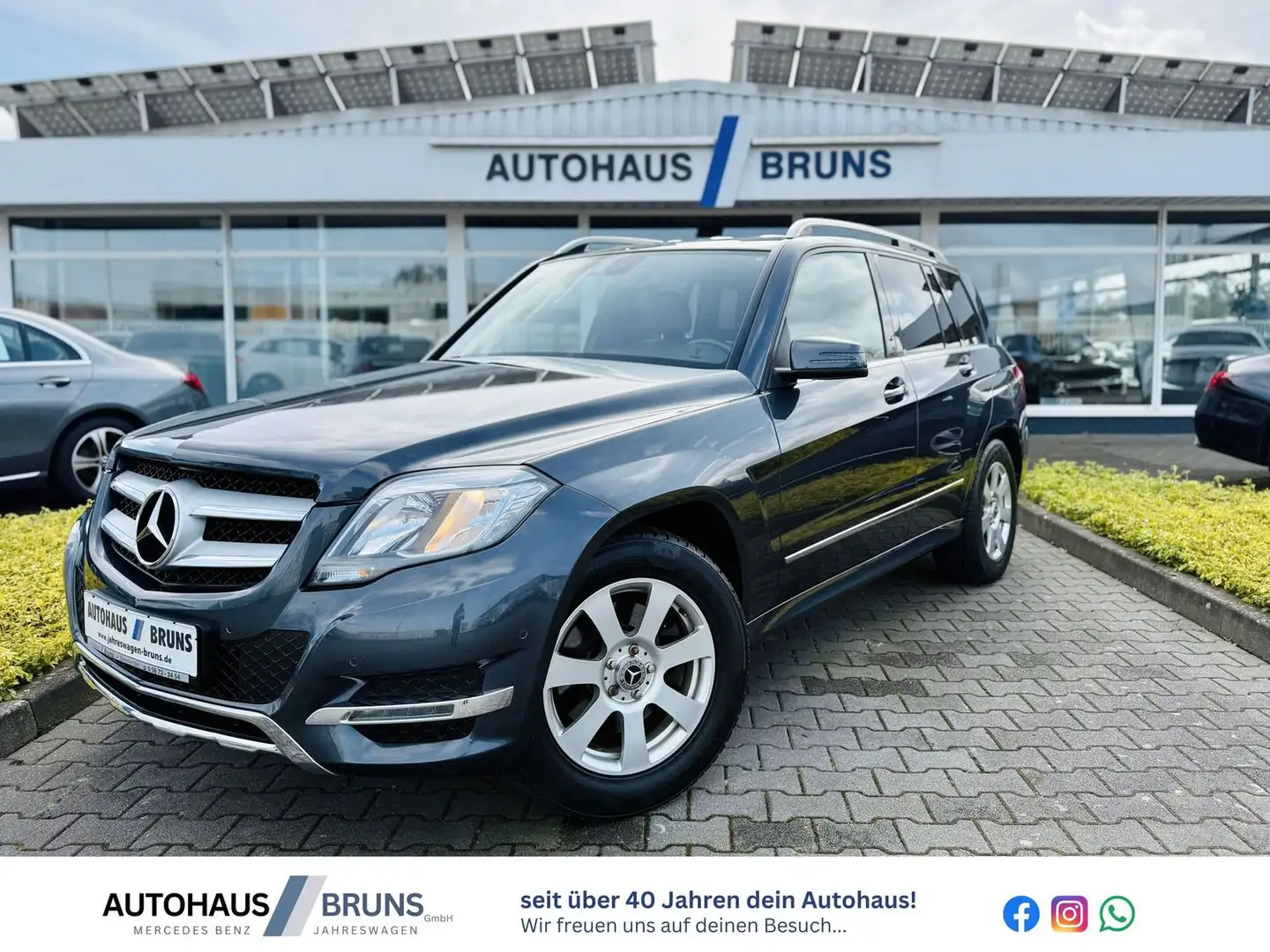 Mercedes-Benz GLK 220 CDI, SPORT-PAKET, Autom, PTS, Navi, AHK, SHZ, DPF, Gris - 1