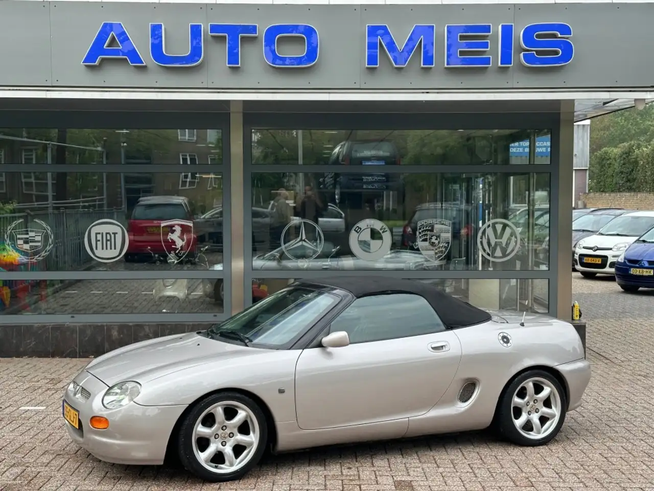 MG MGF 1.8I cabrio Leer Stoelverw., foto 3
