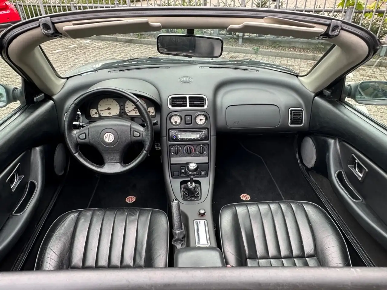 MG MGF 1.8I cabrio Leer Stoelverw., foto 10