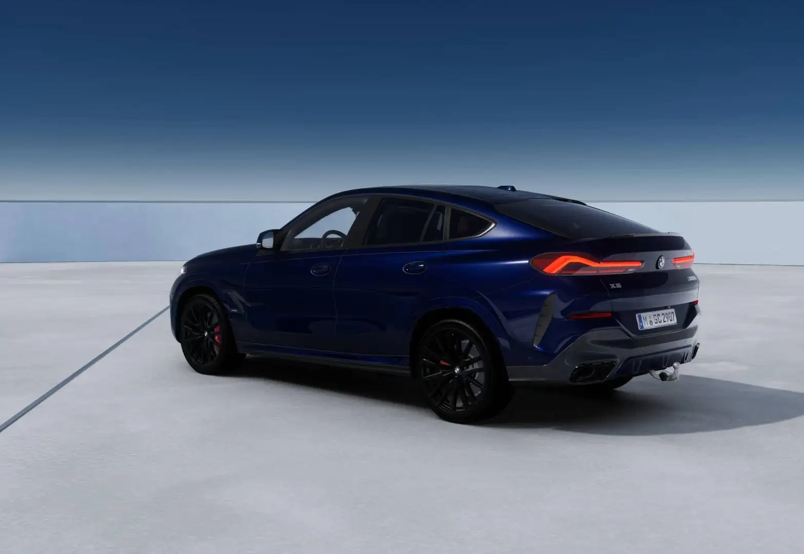 BMW X6 M M60i MSport Pro Kék - 2