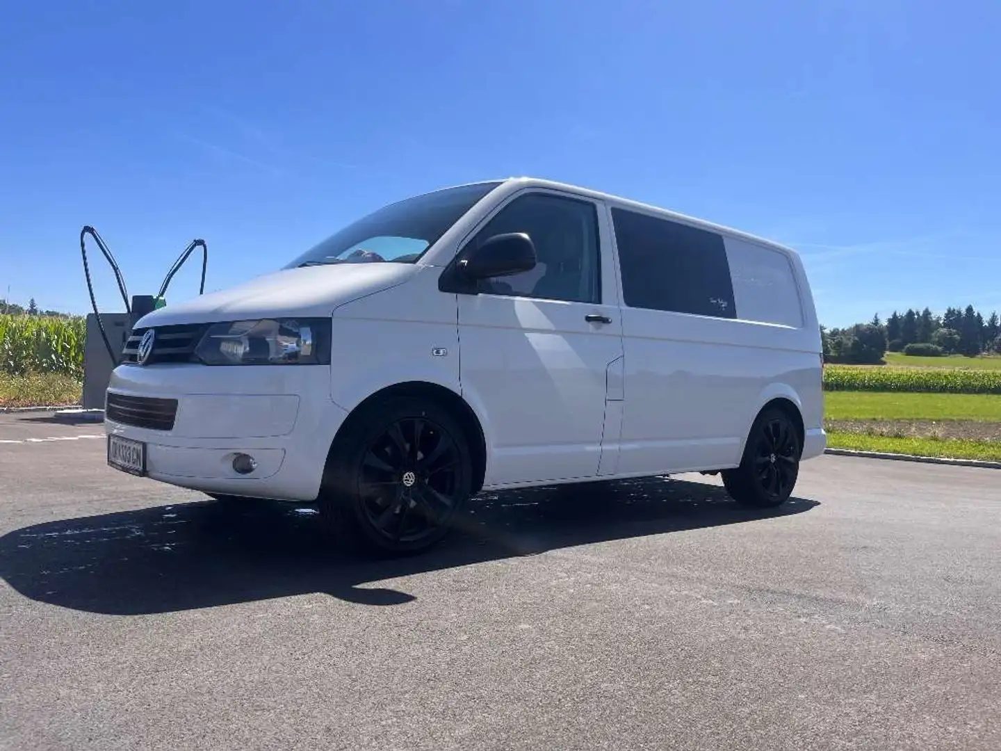 Volkswagen T5 Transporter Transporter T5 Doka-Kastenwagen 2,0 TDI D-PF White - 1