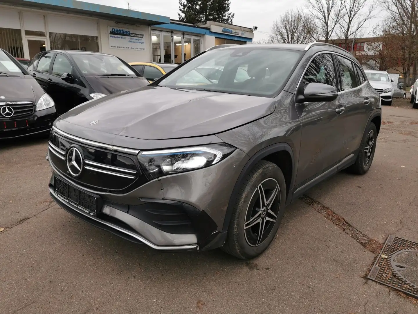 Mercedes-Benz EQA 250 *AMG/18"/Kamera/LED/EasyPack/Totw/Spur* Gri - 2