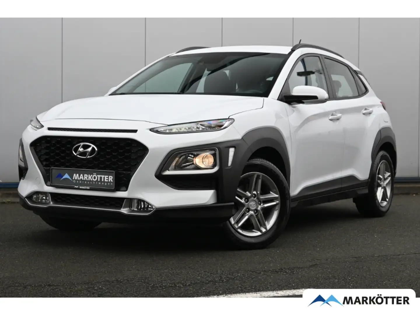 Hyundai KONA Pure 2WD T-GDI/Kamera/AppleCarPlay/Tempomat Blanc - 1