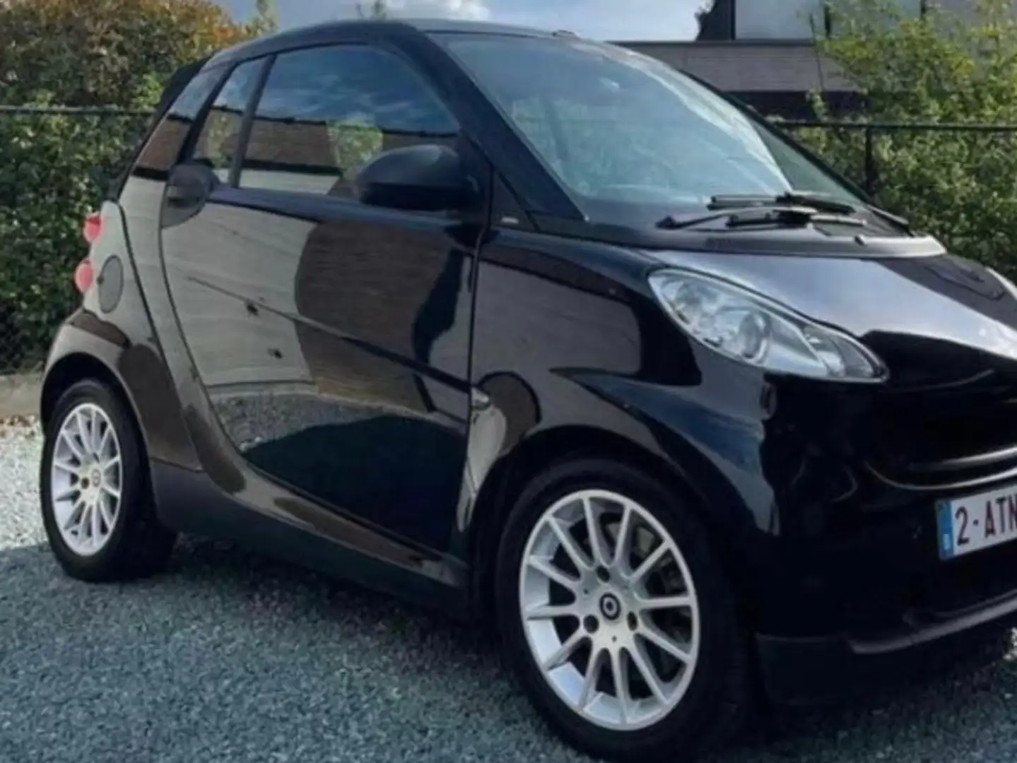 smart forTwo 1.0i Mhd Pure Softouch Noir - 1