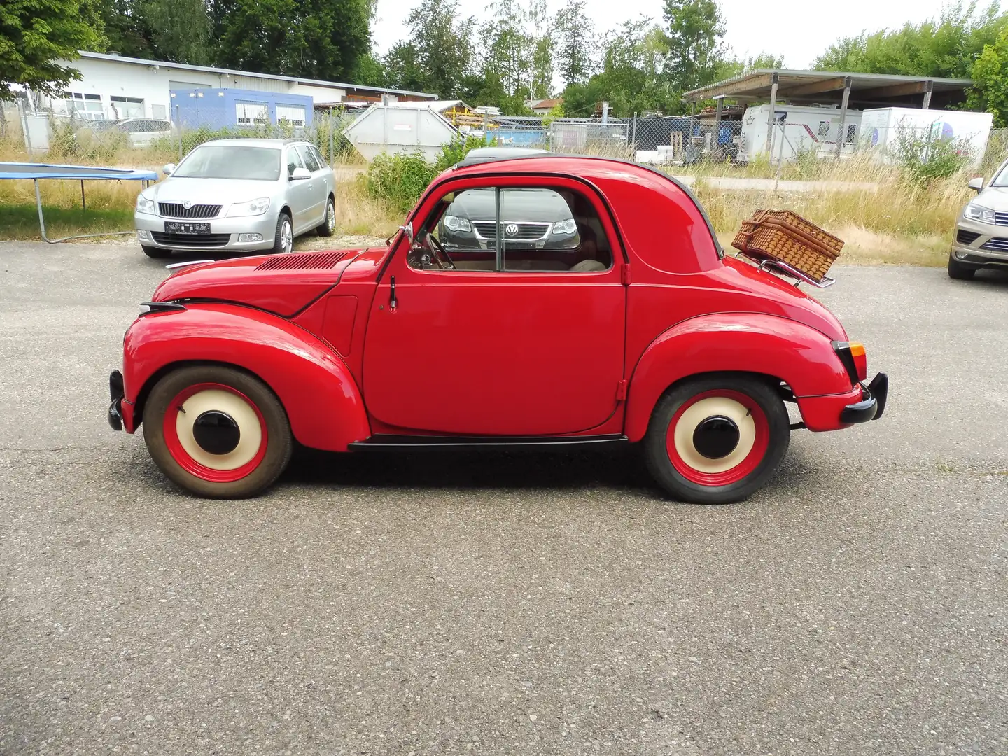 Fiat Topolino 500 C Rouge - 2