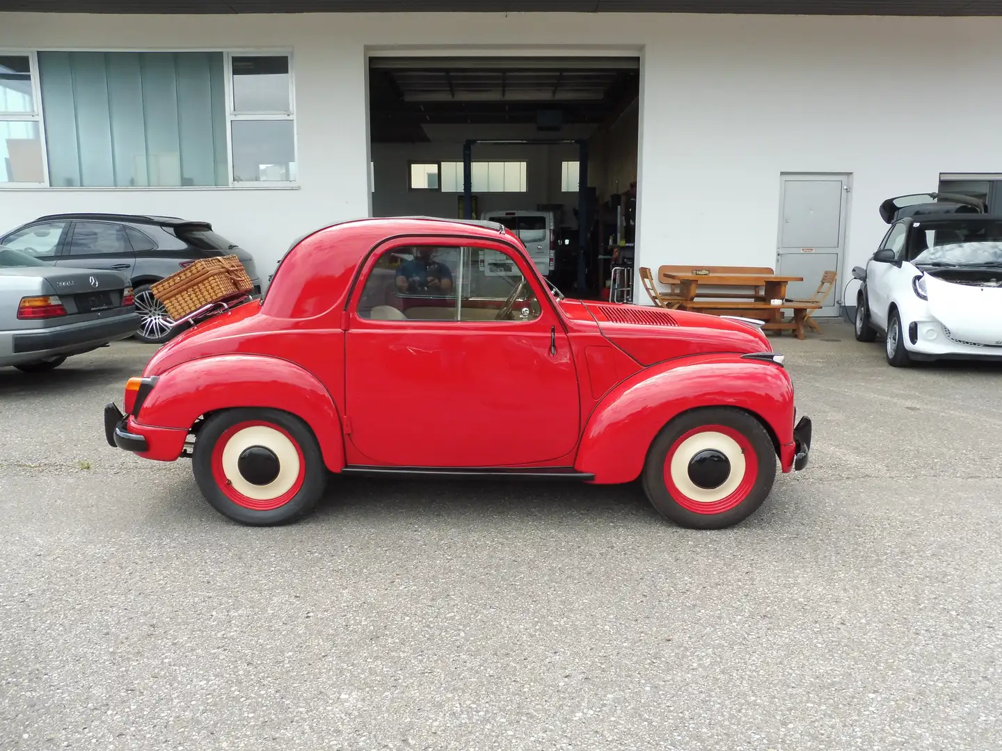 Fiat Topolino 500 C Rouge - 1