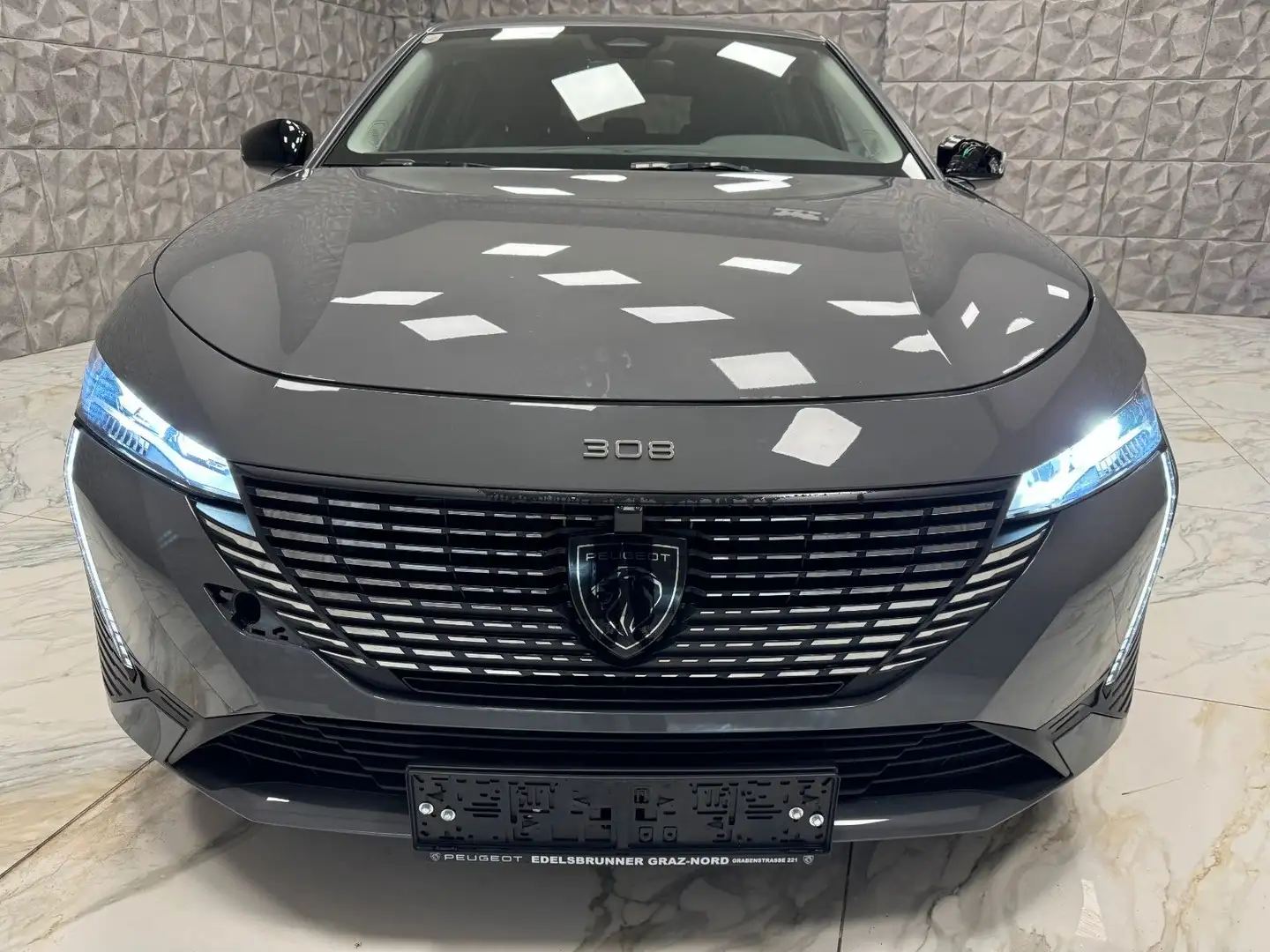 Peugeot 308 Allure * Komfort-Paket-Navi-Led-Teilleder * Grau - 2