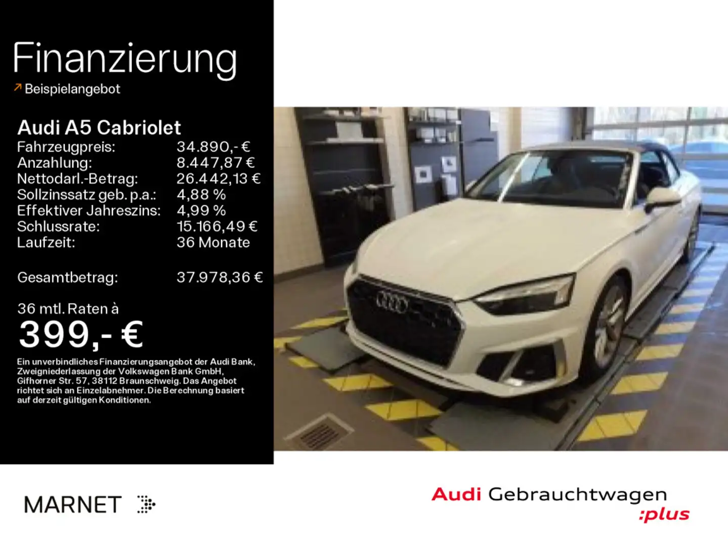 Audi A5 35 TFSI S line*Navi*Matrix*Alu*PDC* Weiß - 1