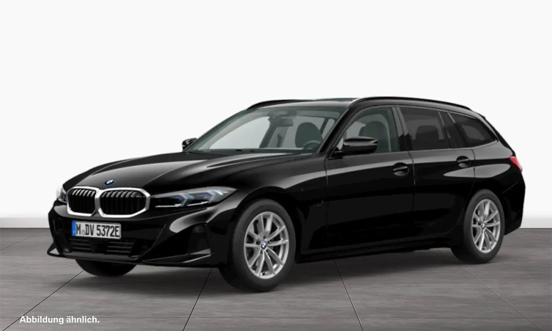 BMW 320 e xDrive Touring DAB LED Pano.Dach Klimaaut. Schwarz - 1