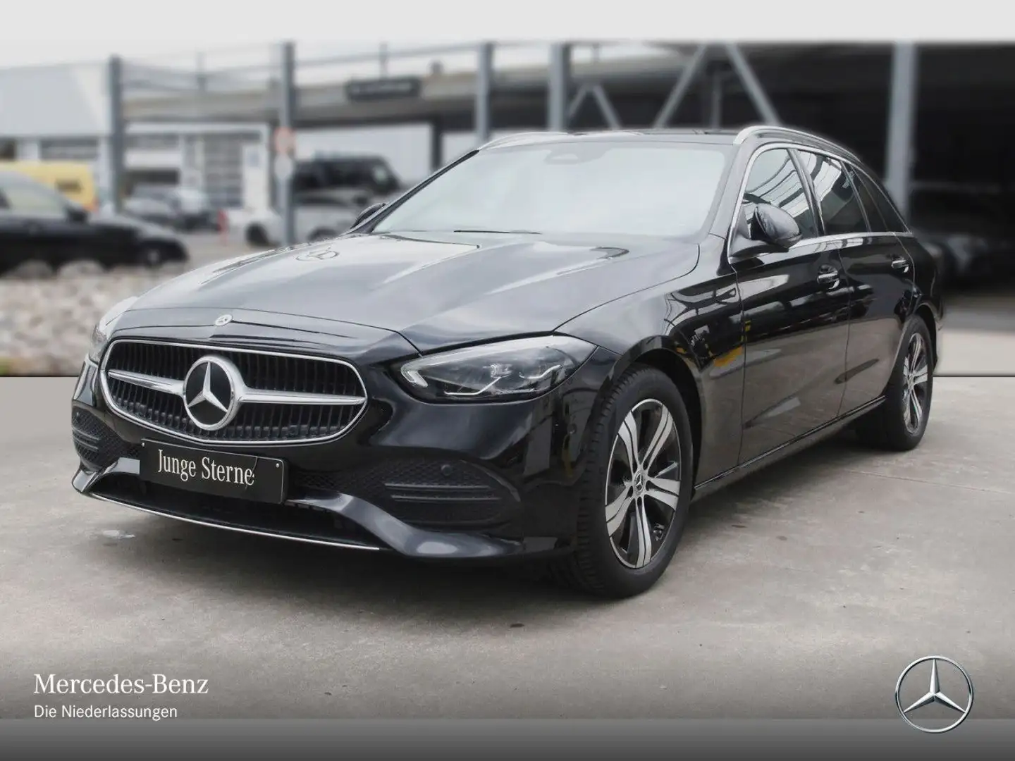 Mercedes-Benz C 200 d T AVANTG+LED+KAMERA+TOTW+KEYLESS+9G Negro - 2