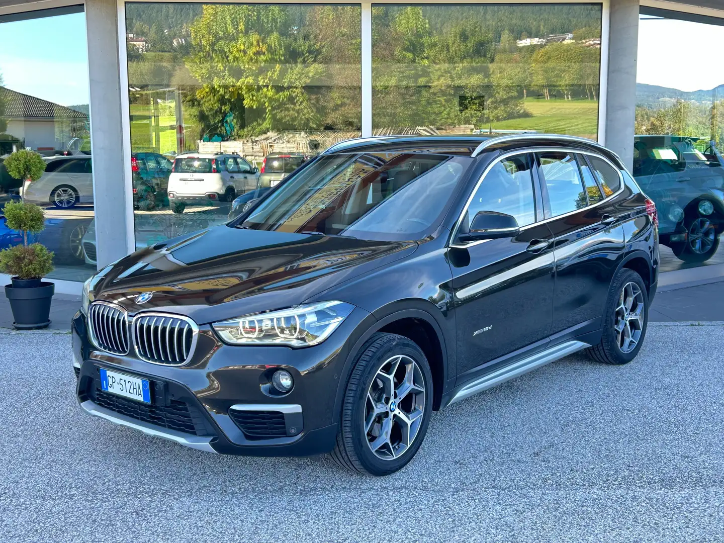 BMW X1 xdrive18d xLine 4x4 "MANUALE" Nero - 1
