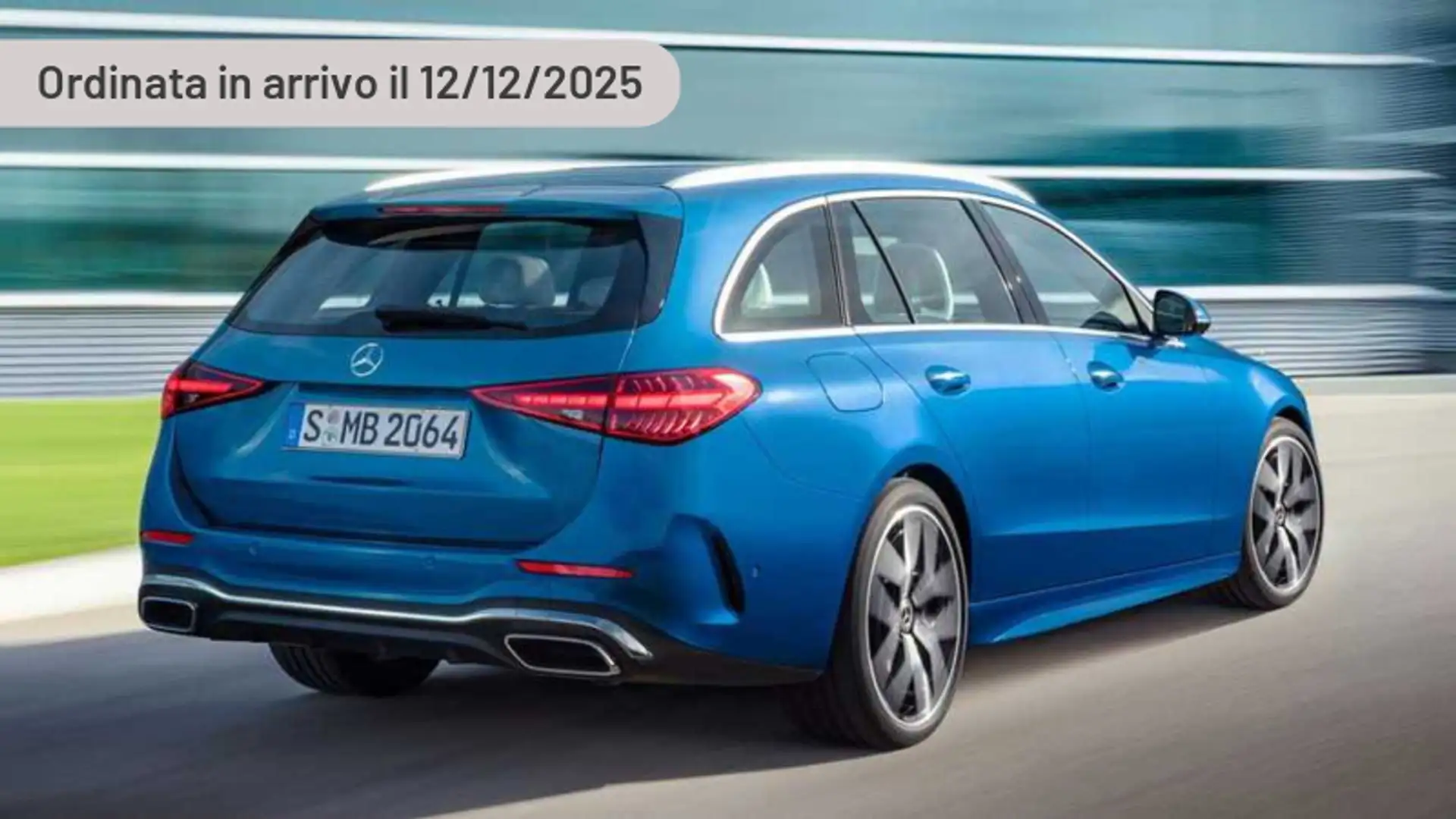 Mercedes-Benz C 300 C 300 e hybrid EQ S.W. Advanced Argento - 2